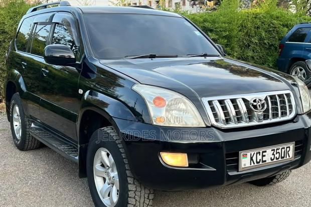 Toyota Land Cruiser Prado 2008 Burgundy