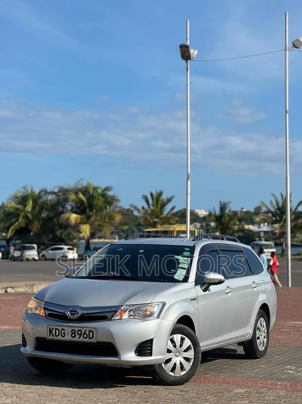 Toyota Corolla Fielder 2013 Silver