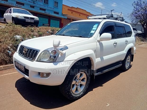 Toyota Land Cruiser Prado 2008 White