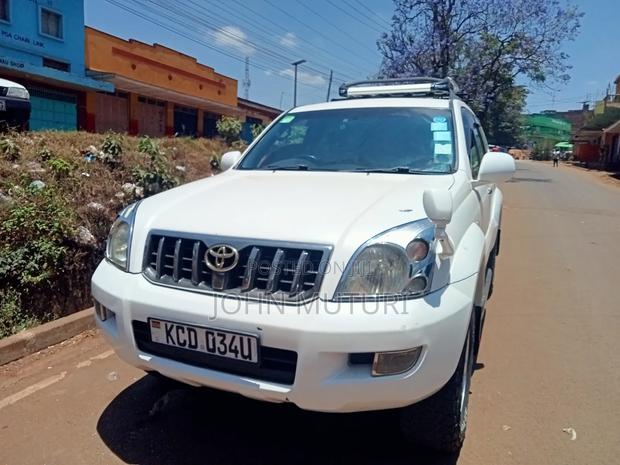 Toyota Land Cruiser Prado 2008 White