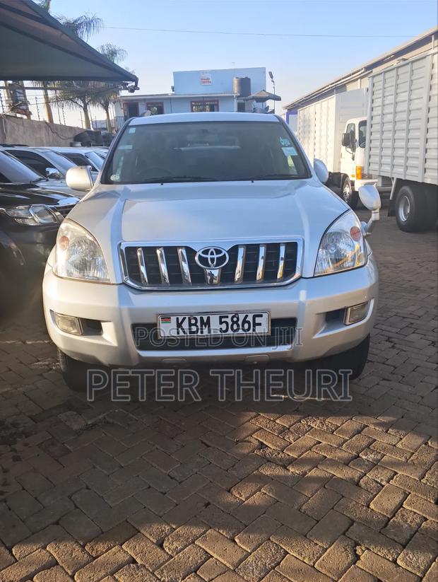 Toyota Land Cruiser 2004 Silver