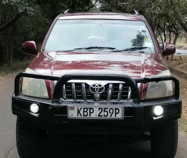 Toyota Land Cruiser Prado 2005 Maroon