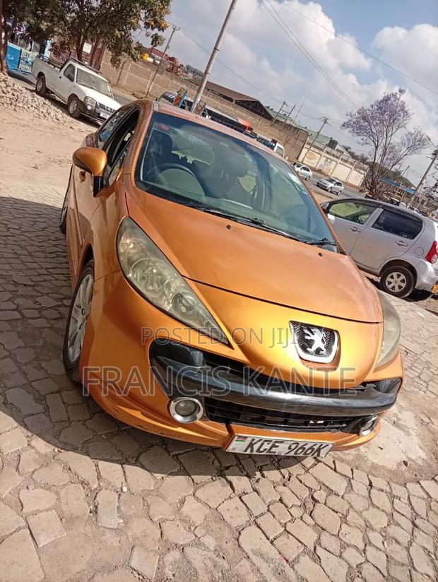 Peugeot 207 2012 Orange