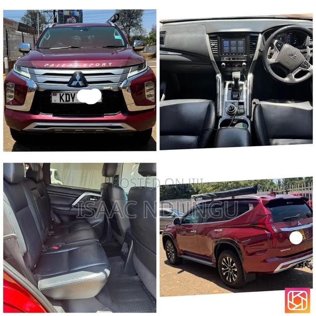 Mitsubishi Pajero Sport Exceed 2020 Burgundy