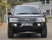 Toyota Land Cruiser Cygnus 4.7 2005 Burgundy for sale
