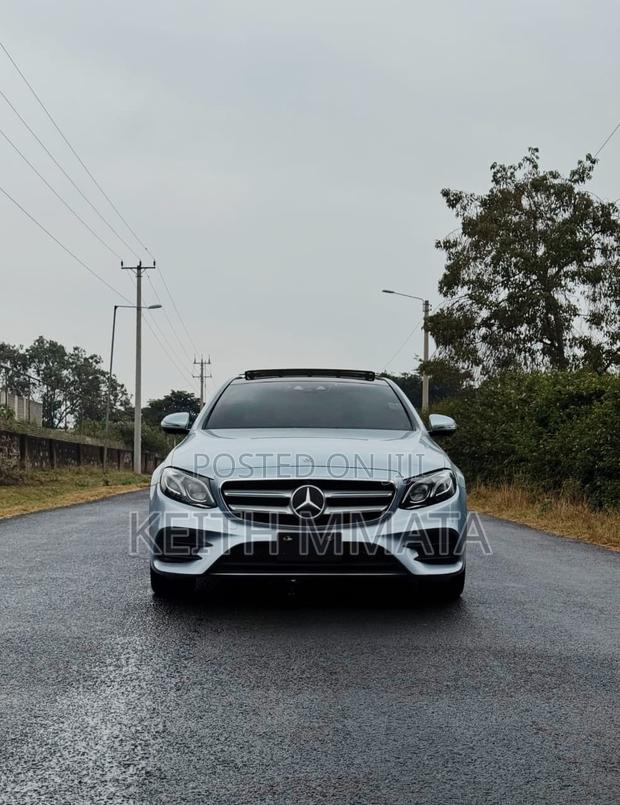 Mercedes-Benz E220 2018 Silver