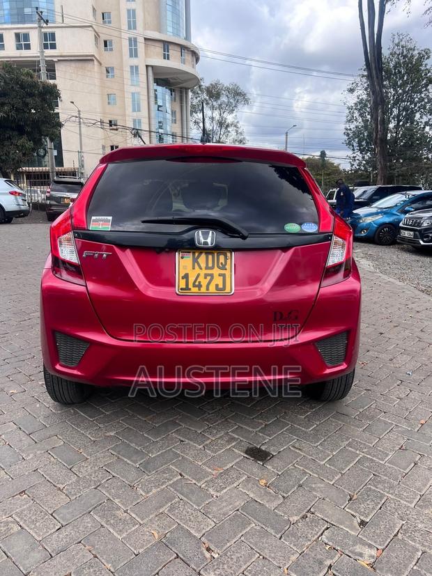 Honda Fit 2017 Red
