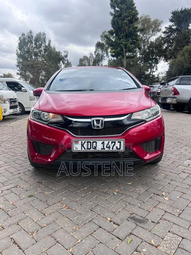 Honda Fit 2017 Red
