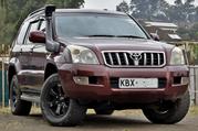 Toyota Land Cruiser Prado 2006 Maroon for sale