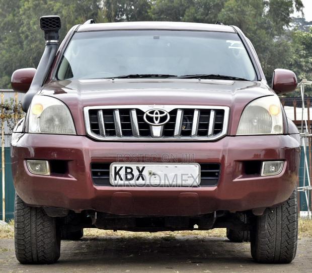 Toyota Land Cruiser Prado 2006 Maroon