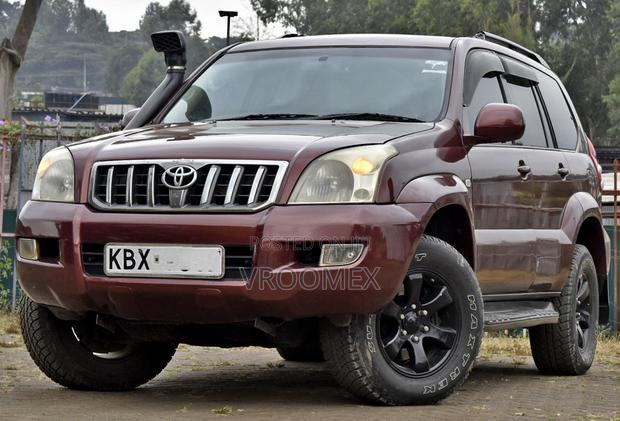 Toyota Land Cruiser Prado 2006 Maroon