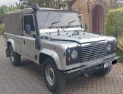 Land Rover Defender Soft Top 4x4 1995 Gray for sale