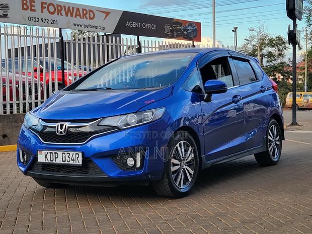 Honda Fit 2016 Blue