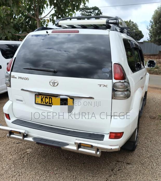 Toyota Land Cruiser Prado 2008 White