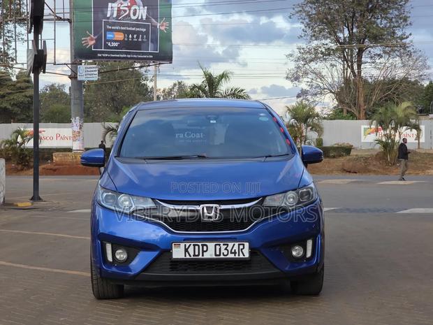 Honda Fit 2017 Blue