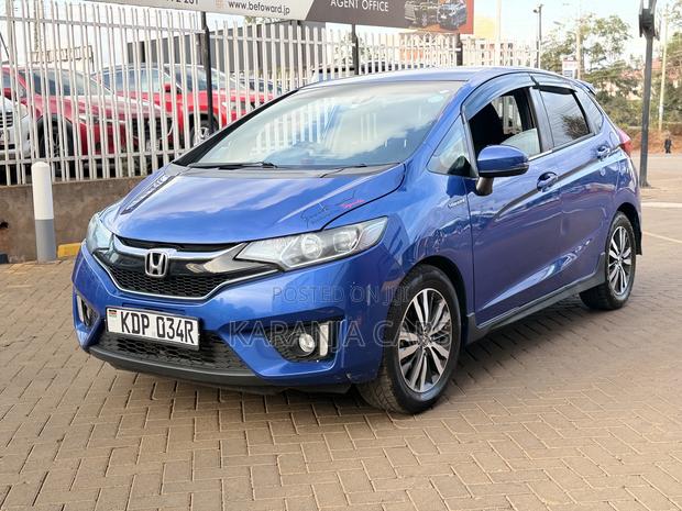 Honda Fit 2017 Blue