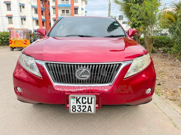 Lexus RX 2012 Red