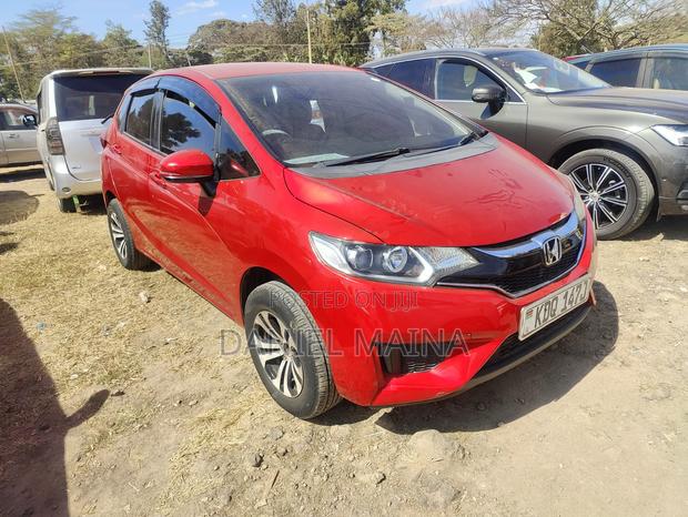Honda Fit 2017 Red