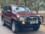Toyota Land Cruiser Prado 3.0 D-4D 3dr 2005 Burgundy for sale