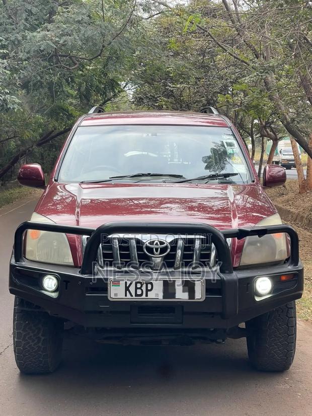 Toyota Land Cruiser Prado 3.0 D-4D 3dr 2005 Burgundy