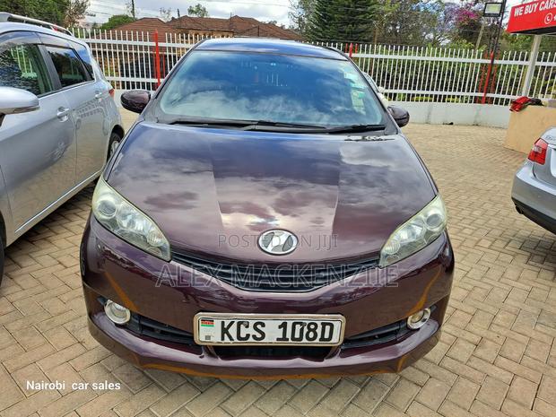 Toyota Wish 2011 Burgundy