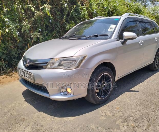 Toyota Corolla Fielder 2013 Silver