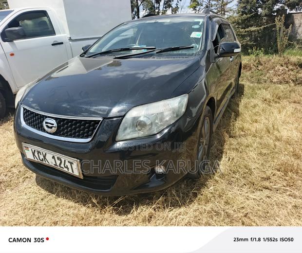 Toyota Corolla Fielder 2012 Black