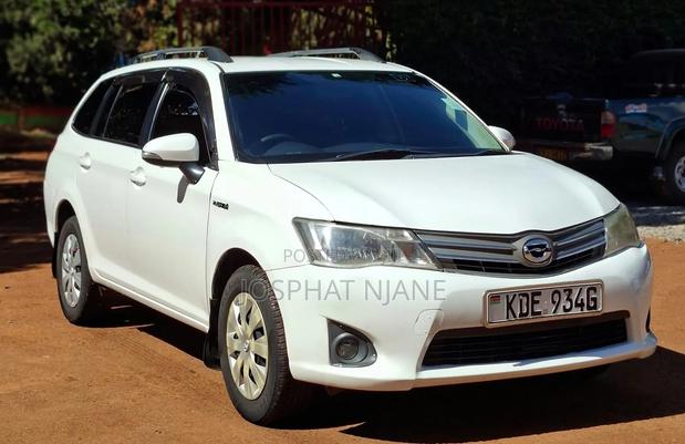Toyota Corolla Fielder 2014 White