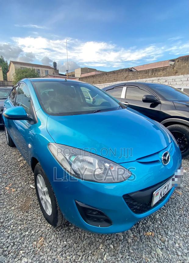 Mazda Demio 2012 Blue