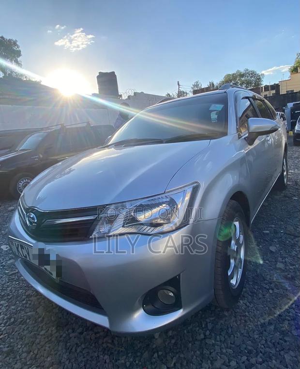 Toyota Corolla Fielder 2013 Silver