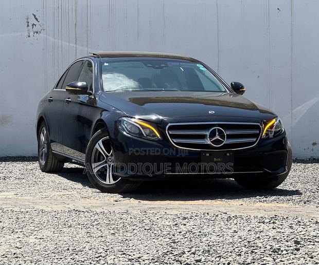Mercedes-Benz E200 2019 Black