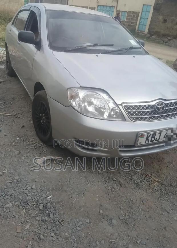 Toyota Corolla 2002 Silver