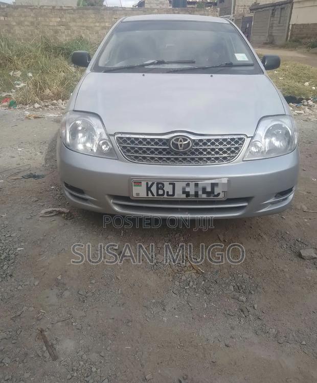 Toyota Corolla 2002 Silver