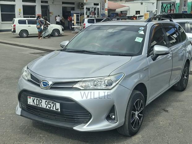 Toyota Corolla Fielder 2017 Silver