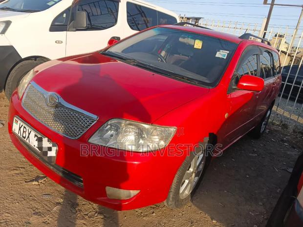 Toyota Corolla Fielder 2007 Red