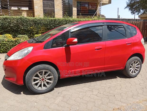 Honda Fit Automatic 2012 Red
