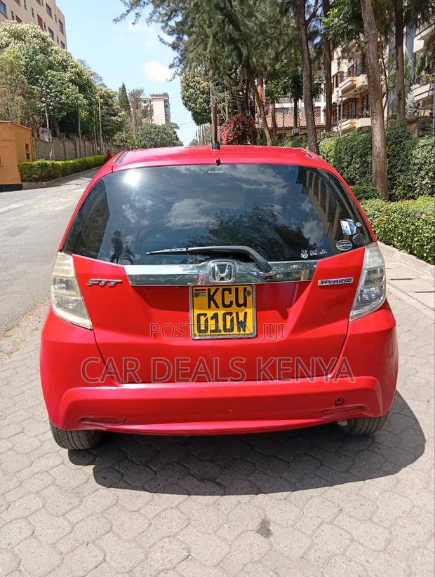 Honda Fit Automatic 2012 Red