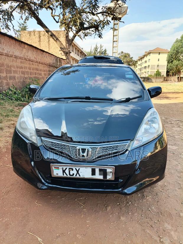 Honda Fit 2012 Matt Black
