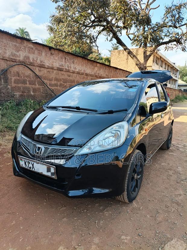 Honda Fit 2012 Matt Black