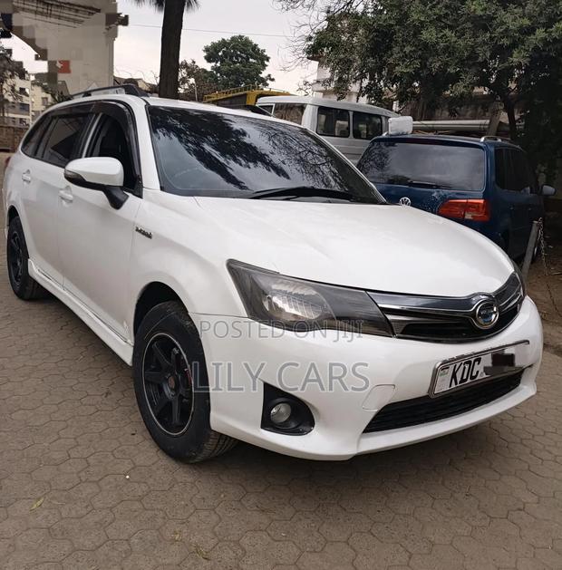 Toyota Corolla Fielder 2014 White
