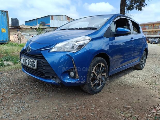 Toyota Vitz 1.3 FWD 5dr 2017 Blue