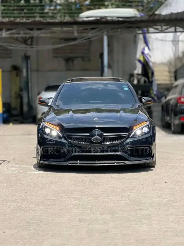 Mercedes-Benz C63 2020 Matt Black