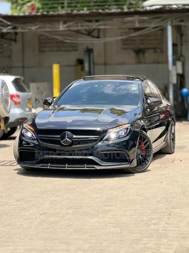Mercedes-Benz C63 2020 Matt Black