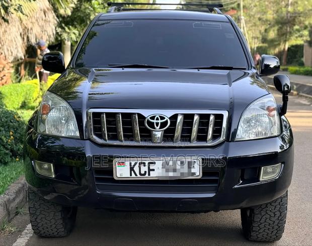 Toyota Land Cruiser Prado 2008 Matt Black