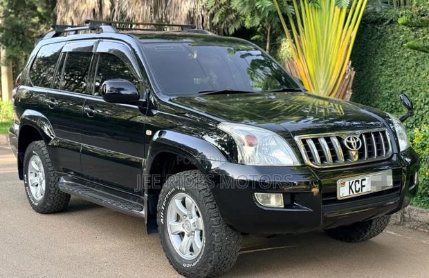 Toyota Land Cruiser Prado 2008 Matt Black