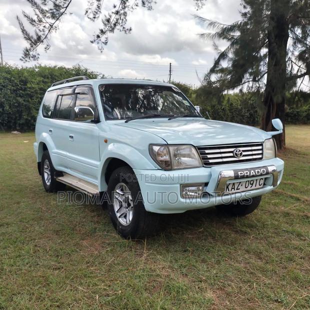 Toyota Land Cruiser Prado 2001 Silver
