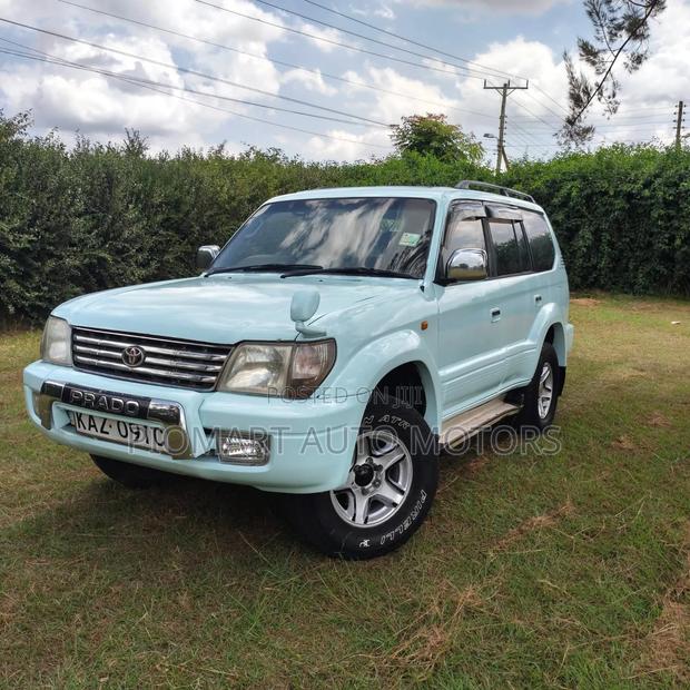 Toyota Land Cruiser Prado 2001 Silver