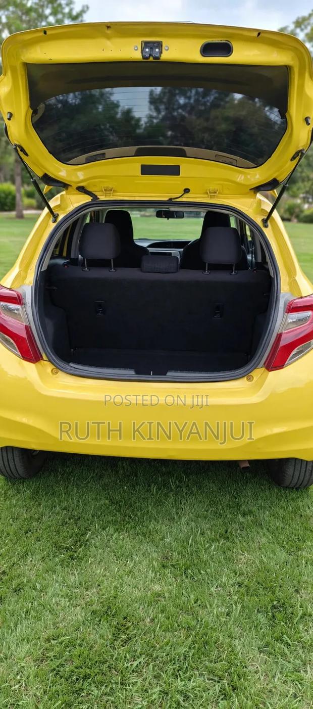 Toyota Vitz 2015 Yellow