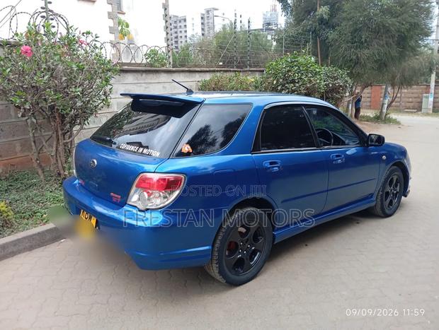 Subaru Impreza 2007 Blue