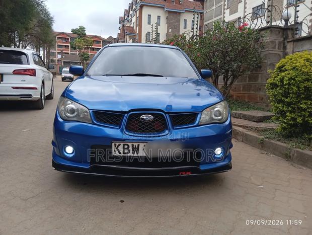 Subaru Impreza 2007 Blue